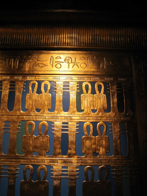Close Egyptian Decorative Pattern