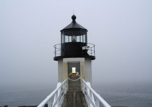 Closeup Of Lighthouse