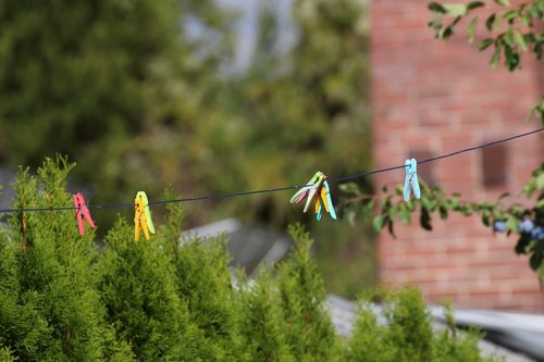 clothes line  clothespins  clothes peg