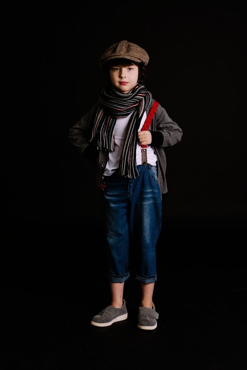 clothing  advertising  children model
