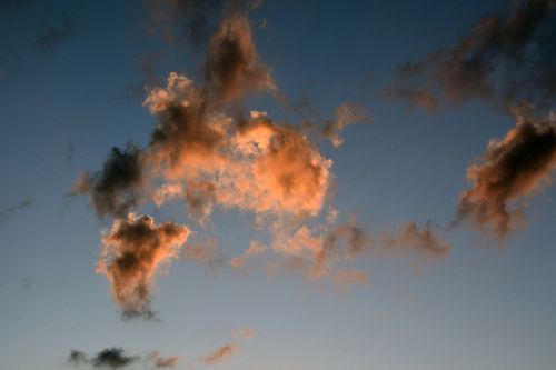 cloud sky sunset