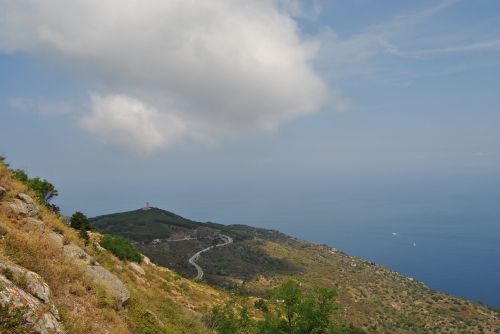 cloud sea lighthouse