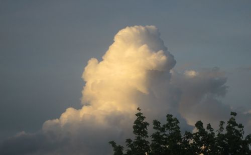 cloud sky evening sky