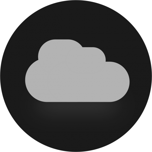 cloud icon flat