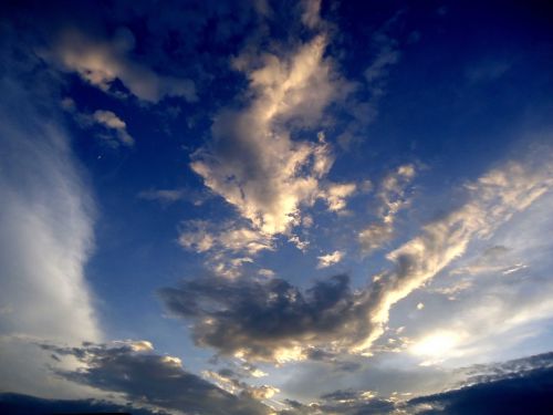 cloud landscape sky