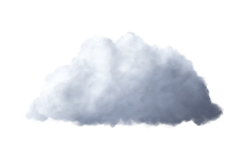 cloud isolated cumulus