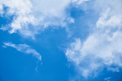 cloud blue background