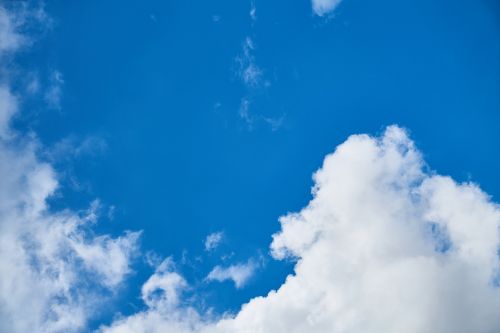 cloud blue background