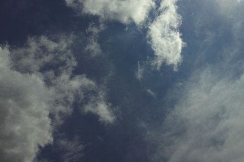 cloud blue air