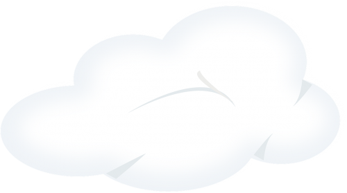 cloud fluffy white