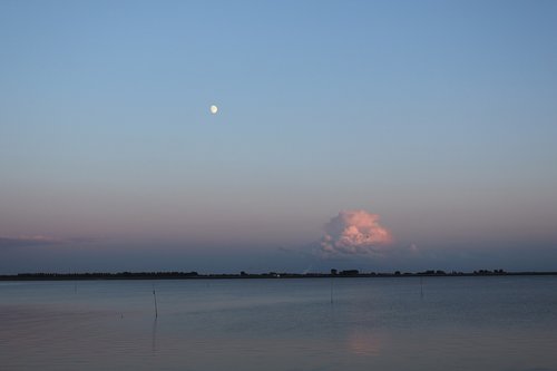 cloud  moon  heaven