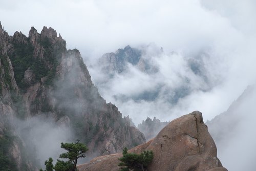 cloud  mountain  nature