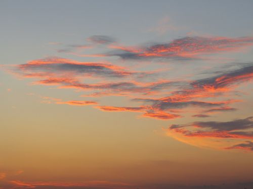 cloud sunset clouds