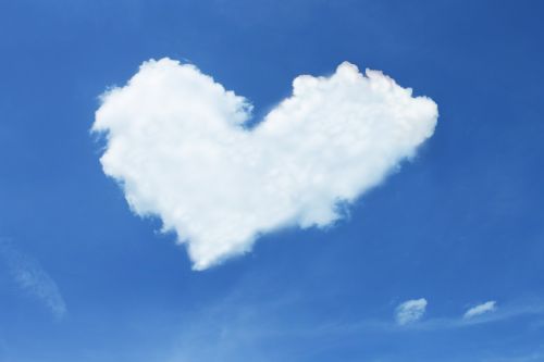 cloud heart sky