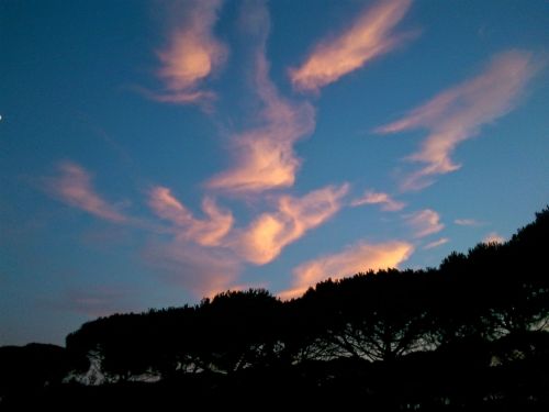 cloud sky sunset