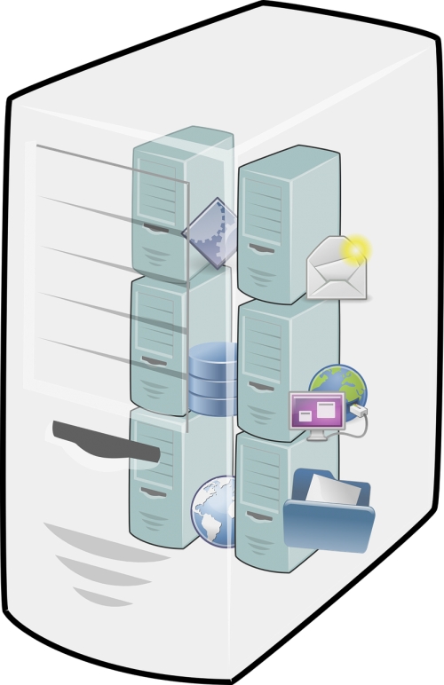 cloud computing host server
