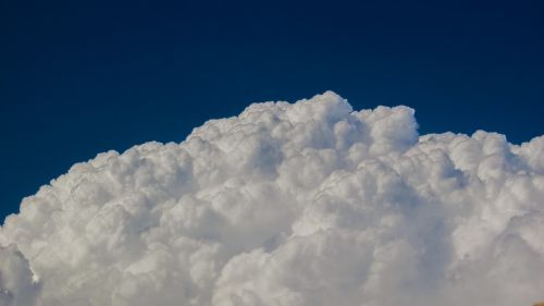 clouds cumulus sky