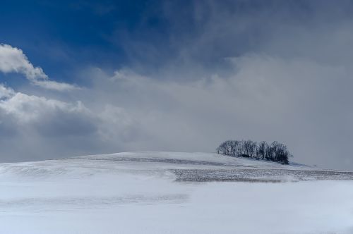 clouds cold nature