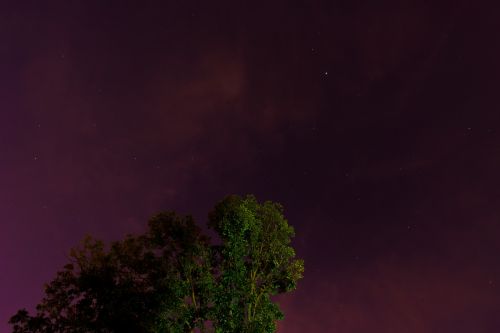 clouds night sky