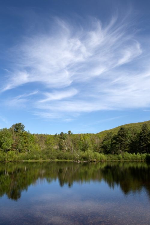 clouds landscape nature