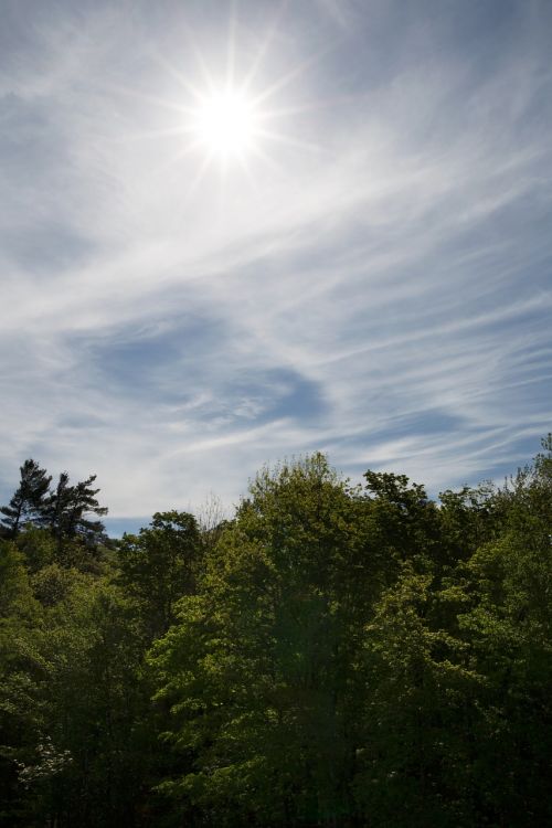 clouds landscape nature