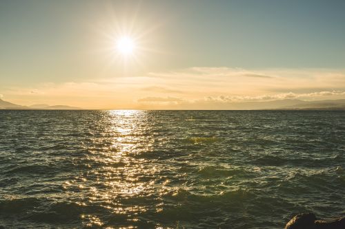 clouds nature ocean