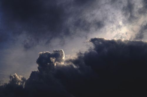 clouds dark clouds nature