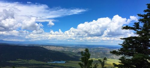 clouds scenery sky