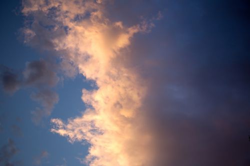 clouds nature sky