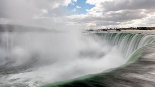 clouds landscape niagara falls