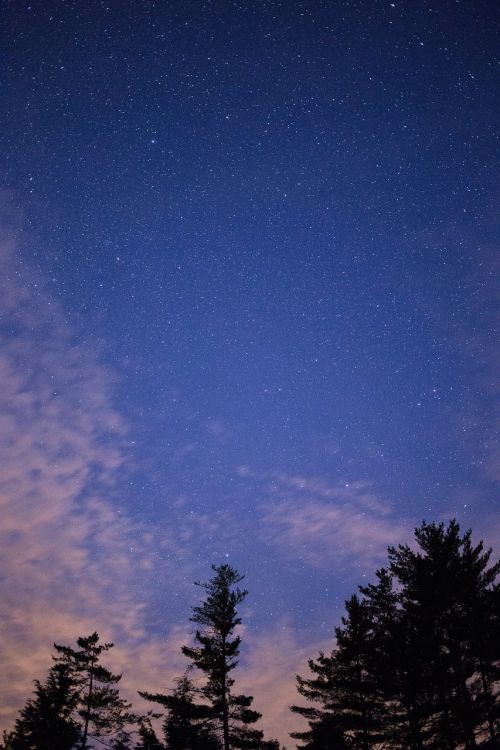 clouds nature night