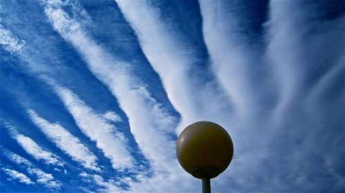 clouds sky landscape