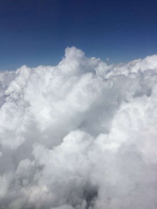 clouds blue sky white clouds