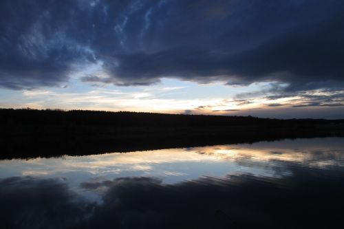 clouds cloudy reflection