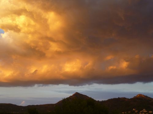 clouds mood landscape