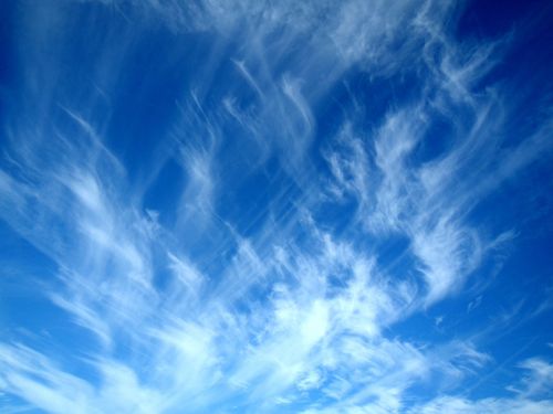 clouds sky clouds form