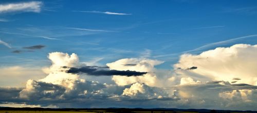 clouds mystical sky