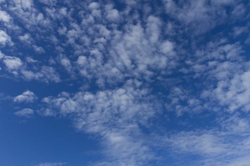 clouds blue sky sunny