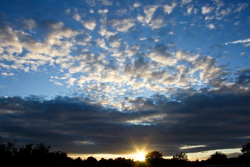 clouds sun sky