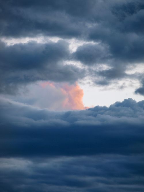 clouds sky spotlight