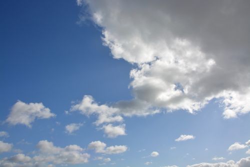 clouds white clouds grey clouds