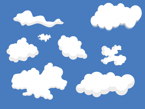 clouds background sky