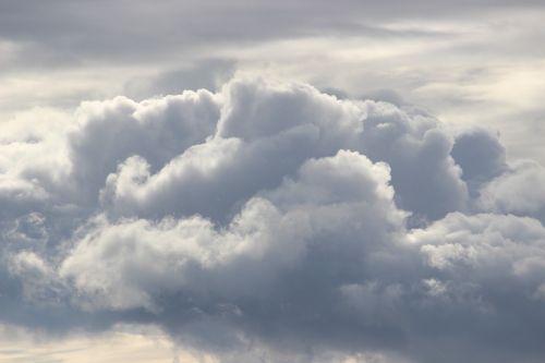 clouds thunderstorm sky