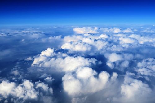 clouds sky landscape