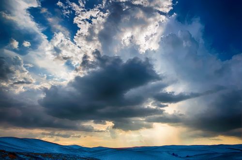 clouds sky storm