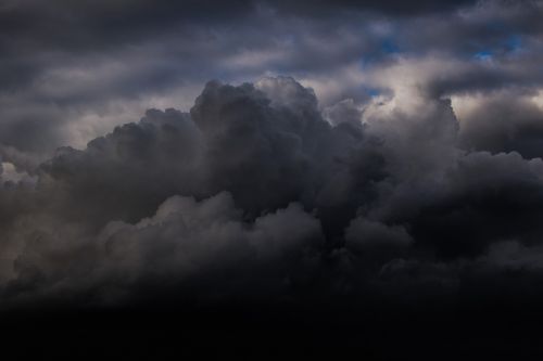 clouds storm nature