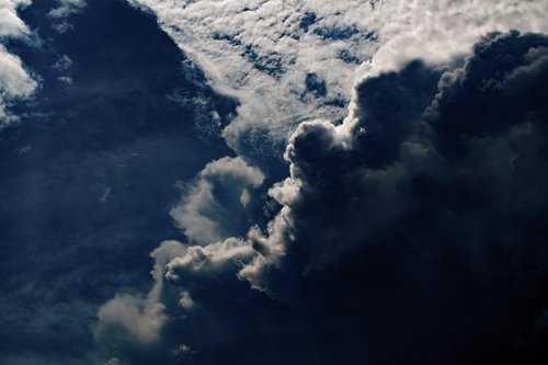 clouds  dramatic  cumulus