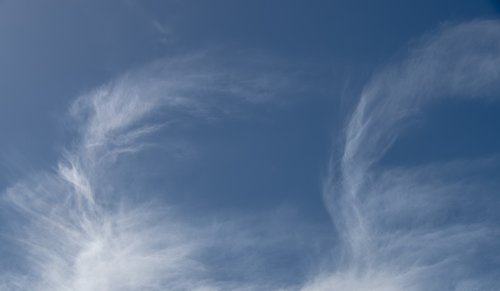 clouds  white  blue