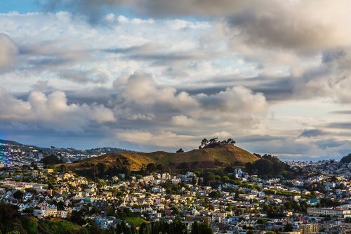 clouds  san francisco  california