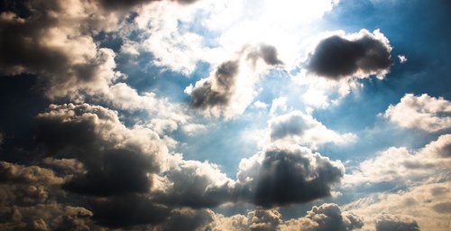 clouds  sky  landscape